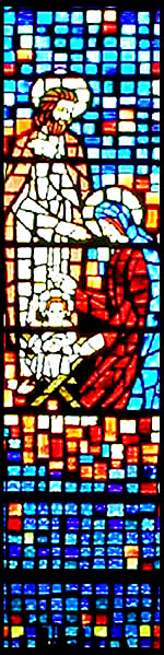 Stained Glass - Mary